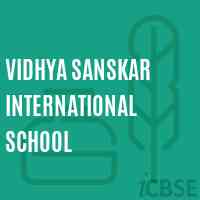 Vidhya Sanskar International School Logo