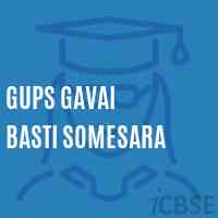 Gups Gavai Basti Somesara Middle School Logo
