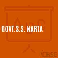 Govt.S.S. Narta Secondary School Logo