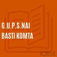 G.U.P.S.Nai Basti Komta Middle School Logo