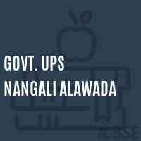 Govt. Ups Nangali Alawada Middle School Logo