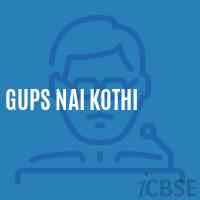 Gups Nai Kothi Middle School Logo
