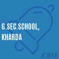 G.Sec.School, Kharda Logo