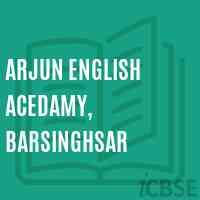 Arjun English Acedamy, Barsinghsar School Logo