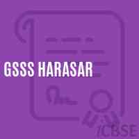 Gsss Harasar High School Logo
