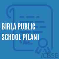 Birla Public School Pilani Logo