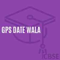Gps Date Wala Primary School Logo