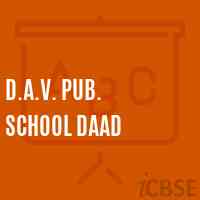 D.A.V. Pub. School Daad Logo