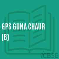 Gps Guna Chaur (B) Primary School Logo
