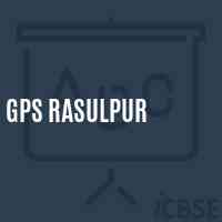 Gps Rasulpur Primary School Logo