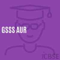 Gsss Aur High School Logo