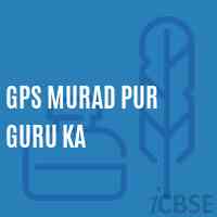 Gps Murad Pur Guru Ka Primary School Logo