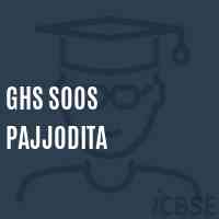Ghs Soos Pajjodita Secondary School Logo
