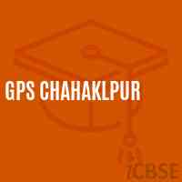 Gps Chahaklpur Primary School Logo
