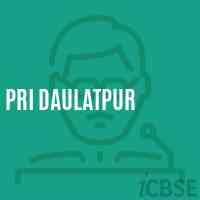 Pri Daulatpur Primary School Logo