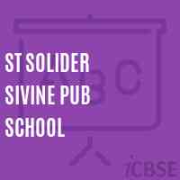 St Solider Sivine Pub School Logo