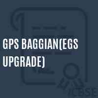 Gps Baggian(Egs Upgrade) Primary School Logo