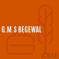 G.M.S Begewal Middle School Logo