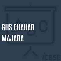 Ghs Chahar Majara Secondary School Logo