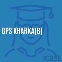 Gps Kharka(B) Primary School Logo