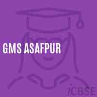Gms Asafpur Middle School Logo