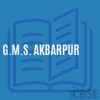 G.M.S. Akbarpur Middle School Logo