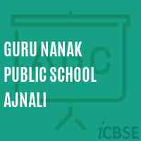 Guru Nanak Public School Ajnali Logo