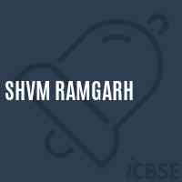 Shvm Ramgarh Middle School Logo