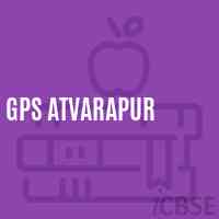 Gps Atvarapur Primary School Logo