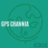 Gps Channia Primary School Logo