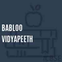 Babloo Vidyapeeth Senior Secondary School Logo
