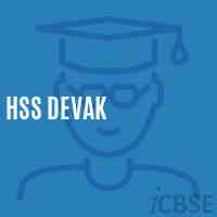 Hss Devak High School Logo
