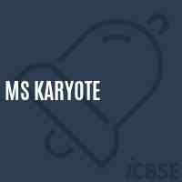 Ms Karyote Middle School Logo