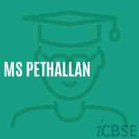 Ms Pethallan Middle School Logo