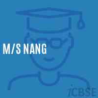 M/s Nang Middle School Logo