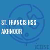 St. Francis Hss Akhnoor Senior Secondary School Logo