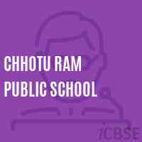 Chhotu Ram Public School Logo