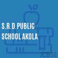 S.R.D.Public School Akola Logo