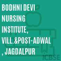 Bodhni Devi Nursing Institute, Vill.&post-Adwal, Jagdalpur Logo