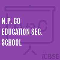 N.P. Co Education Sec. School Logo