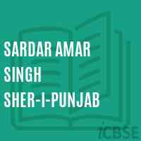 Sardar Amar Singh Sher-I-Punjab School Logo