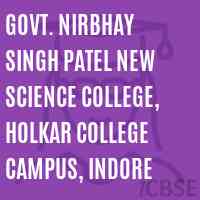 Govt. Nirbhay Singh Patel New Science College, Holkar College Campus, Indore Logo