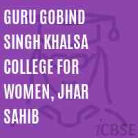Guru Gobind Singh Khalsa College for Women, Jhar Sahib Logo