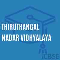 Thiruthangal Nadar Vidhyalaya School Logo