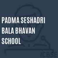 Padma Seshadri Bala Bhavan School Logo