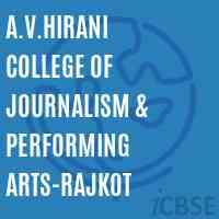 A.V.Hirani College of Journalism & Performing Arts-Rajkot Logo