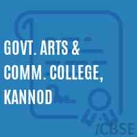Govt. Arts & Comm. College, Kannod Logo