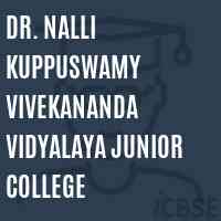 Dr. Nalli Kuppuswamy Vivekananda Vidyalaya Junior College Logo