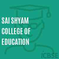 Sai Shyam College of Education Logo