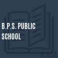 B.P.S. Public School Logo
